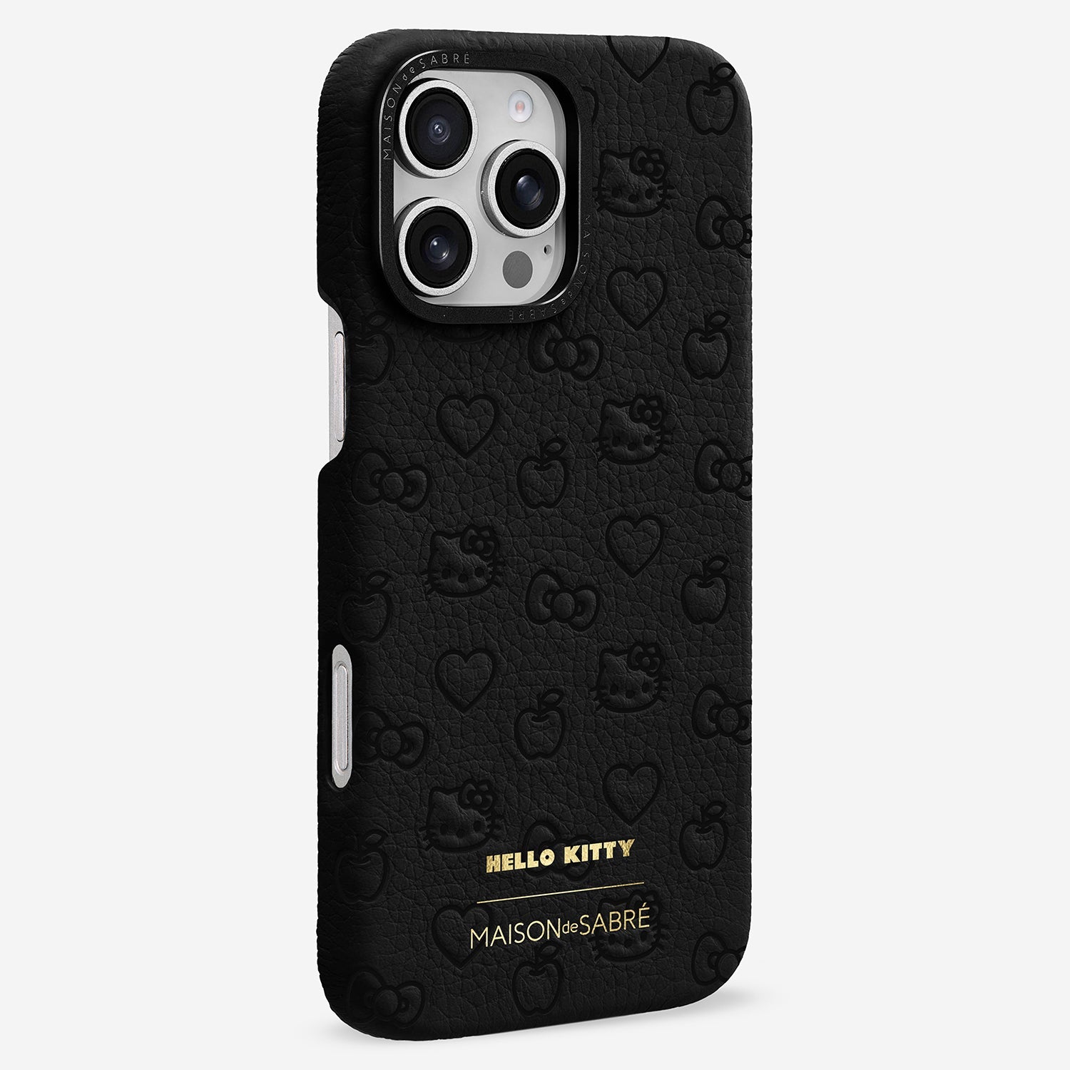 iPhone 16 Pro Case - Black Caviar (Hello Kitty) – MAISON de SABRÉ