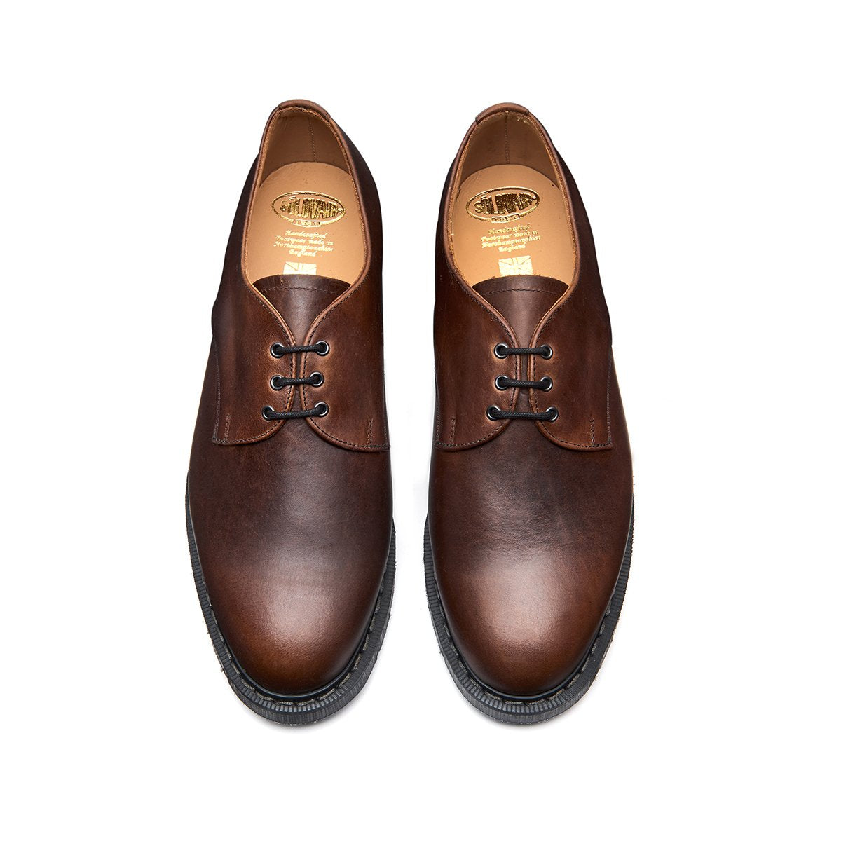 Gaucho Crazy Horse Gibson Shoe | Solovair | Handmade in England