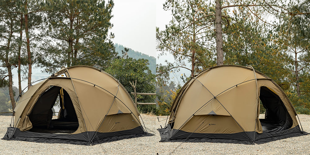Dome X4 Wood Stove Tent | Camping Hot Tent | POMOLY New Arrival 2023