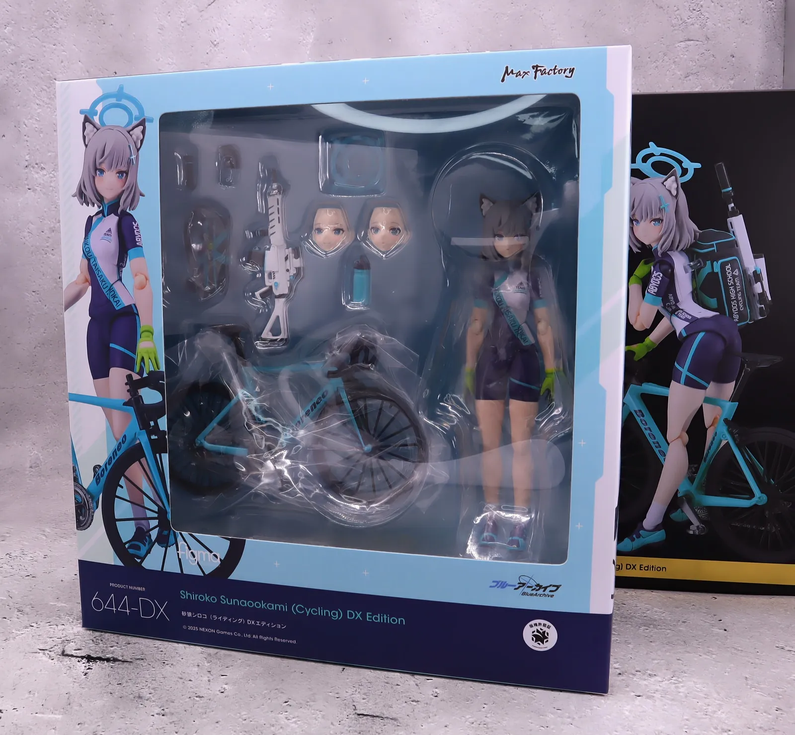 figma 砂狼シロコ (ライディング) DXエディション レビュー (ブルー