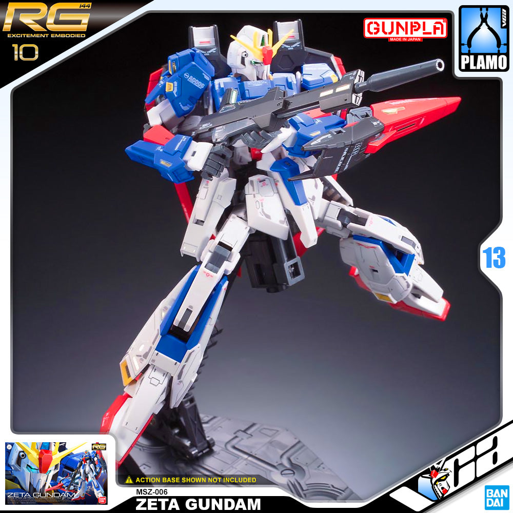 Bandai Gunpla Real Grade RG MSZ-006 Zeta Gundam – VCA Gundam Singapore