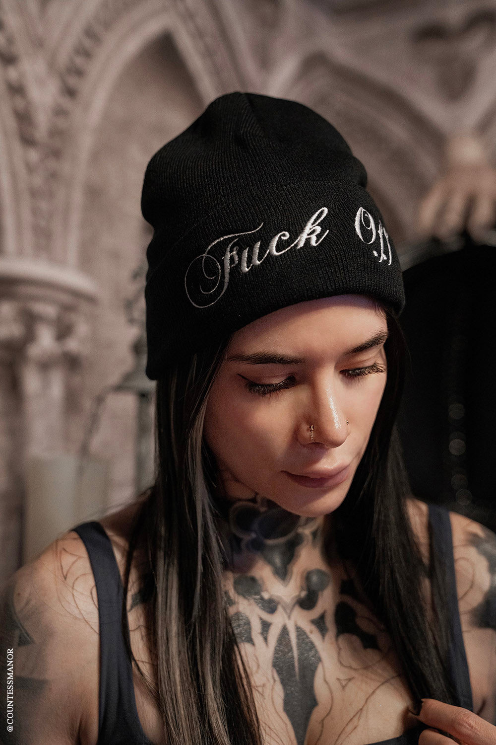 F*ck Off Beanie – VampireFreaks