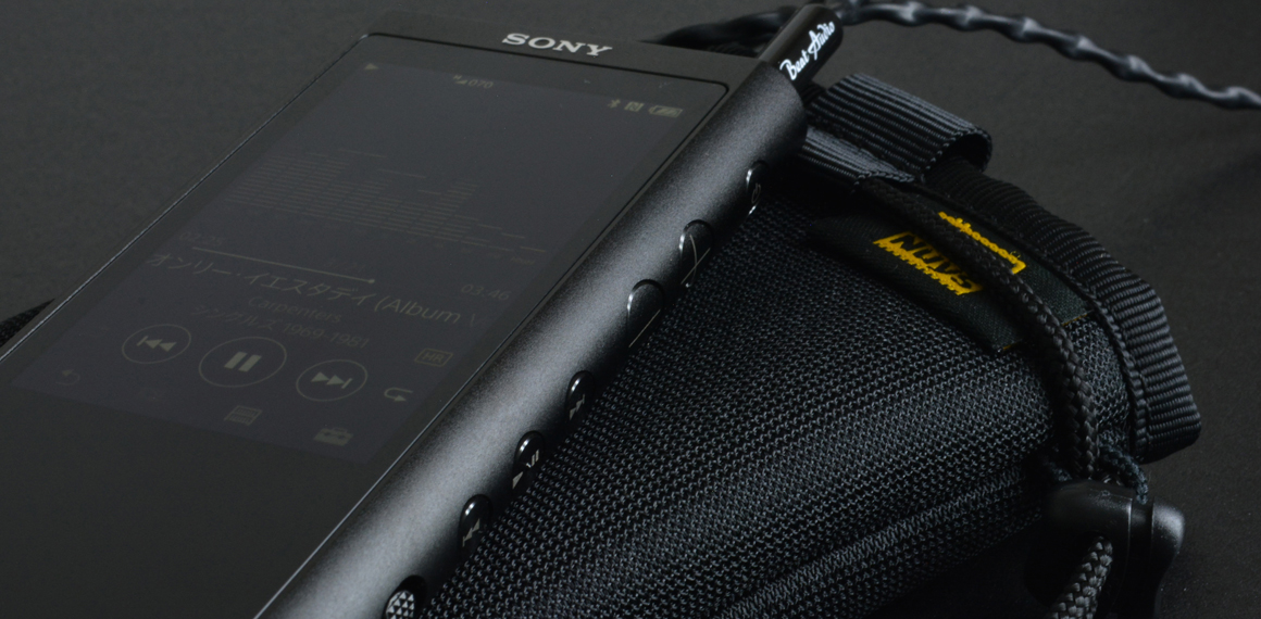 D740：SONY ウォークマンZX300用 ふわふわケース (開口部ストッパー