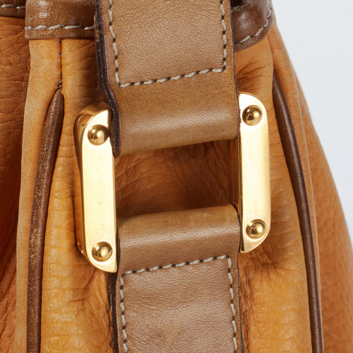 LOEWE/ロエベ】アナグラム 巾着型 ショルダーバッグ キャメル｜ヴァル