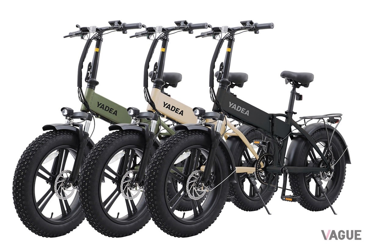 折りたたみも可能な「電動アシストファットバイク」が日本初上陸