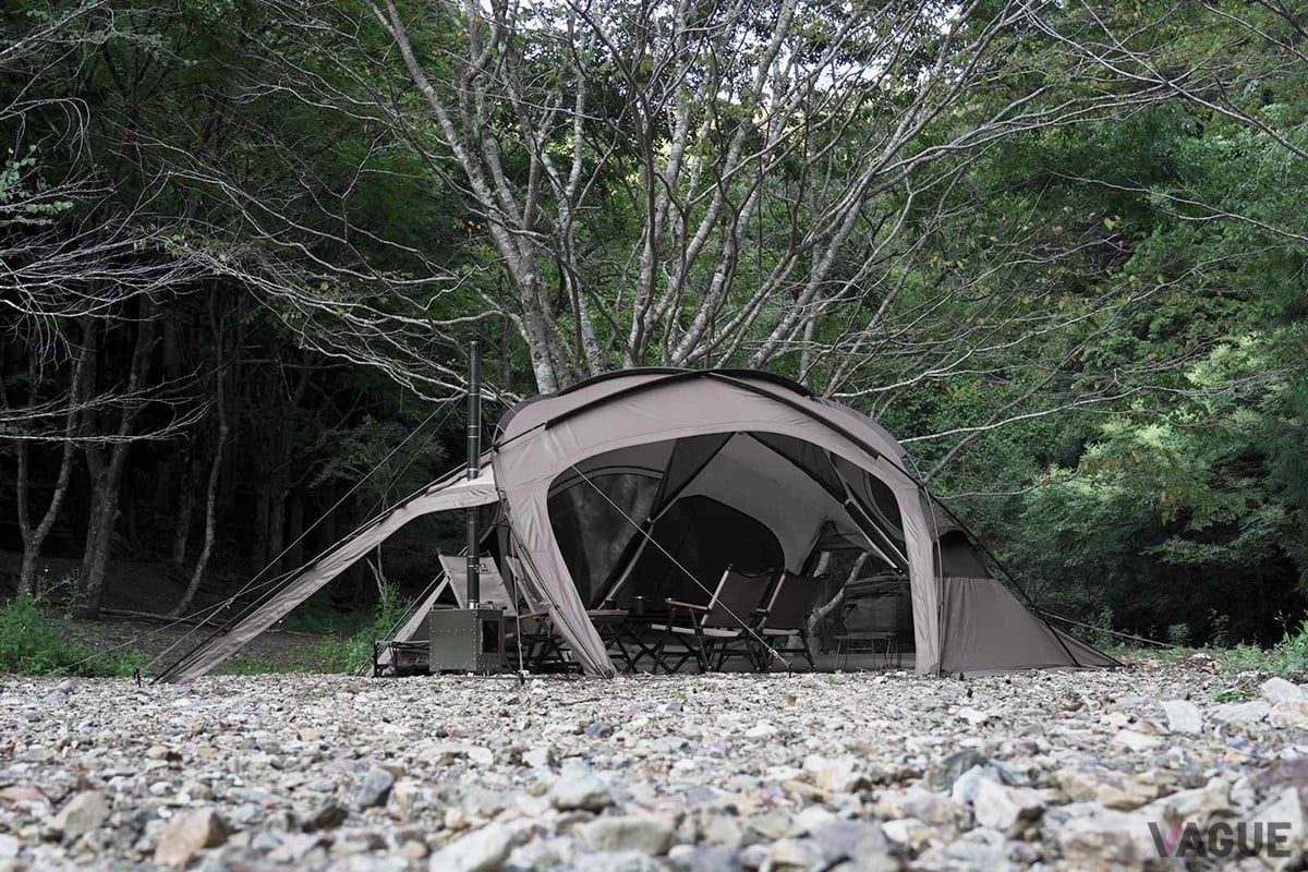 設営はわずか4本のポールのみ!? 究極の「おこもりキャンプ」に最適な