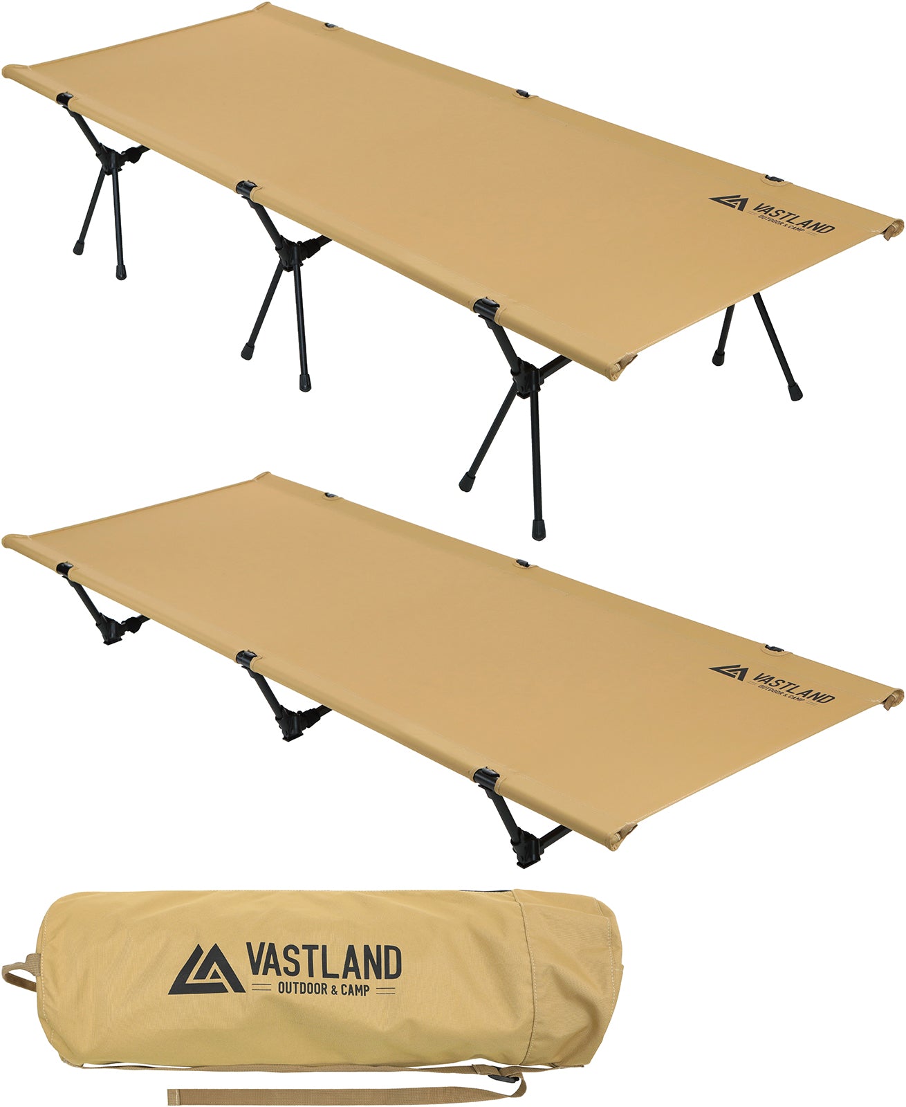 2WAYキャンプコット ワイドタイプ | キャンプ用品・コットはVASTLAND