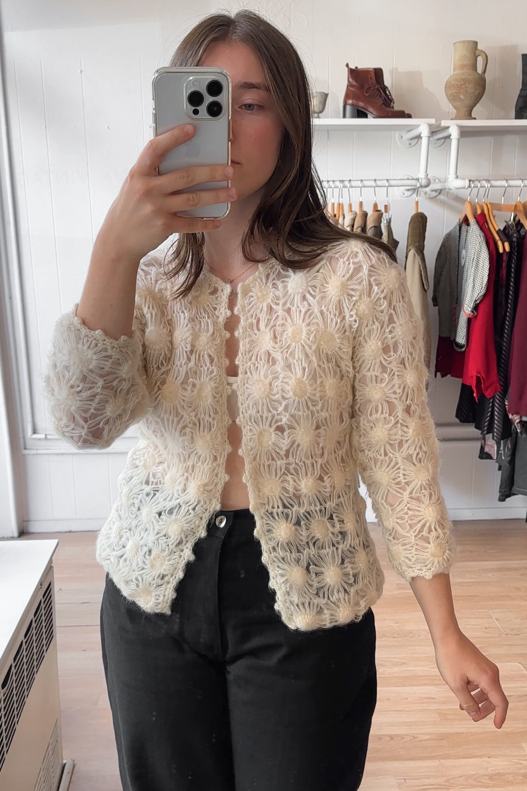 60s Mohair Cloud Cardigan – VAUX