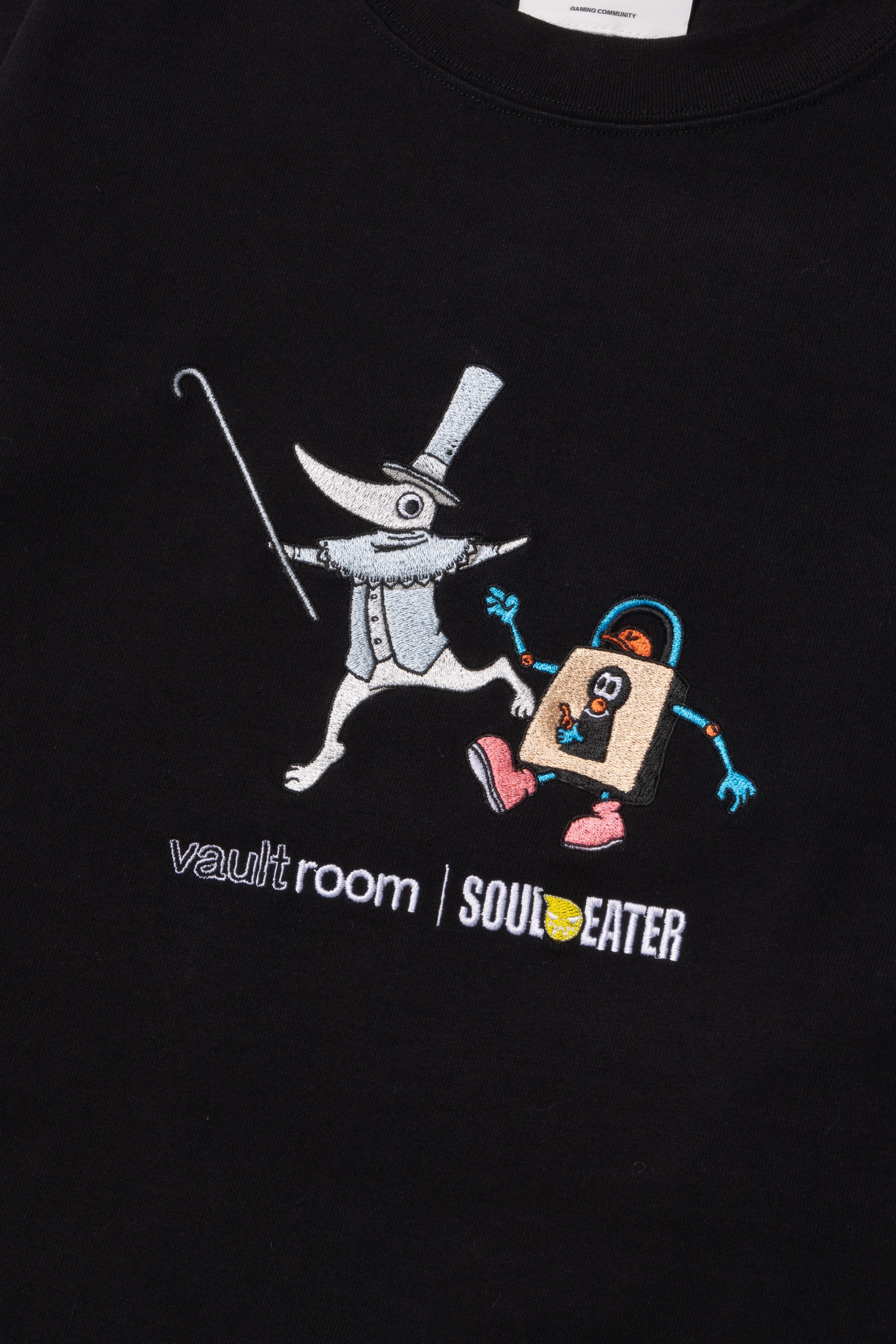 VR × EXCALIBUR L/S TEE / BLACK – VAULTROOM