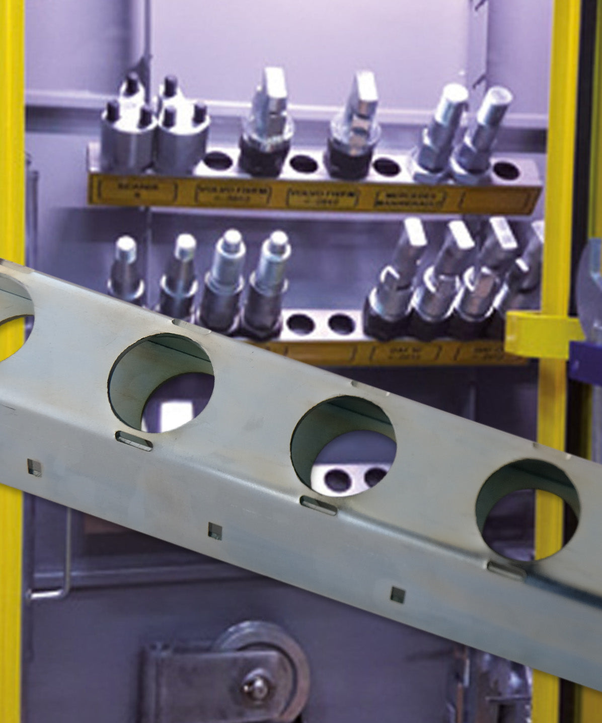 VDZ Crossbar with 6 Holes | Part No.: VDZ DWB 06 | Storing Parts