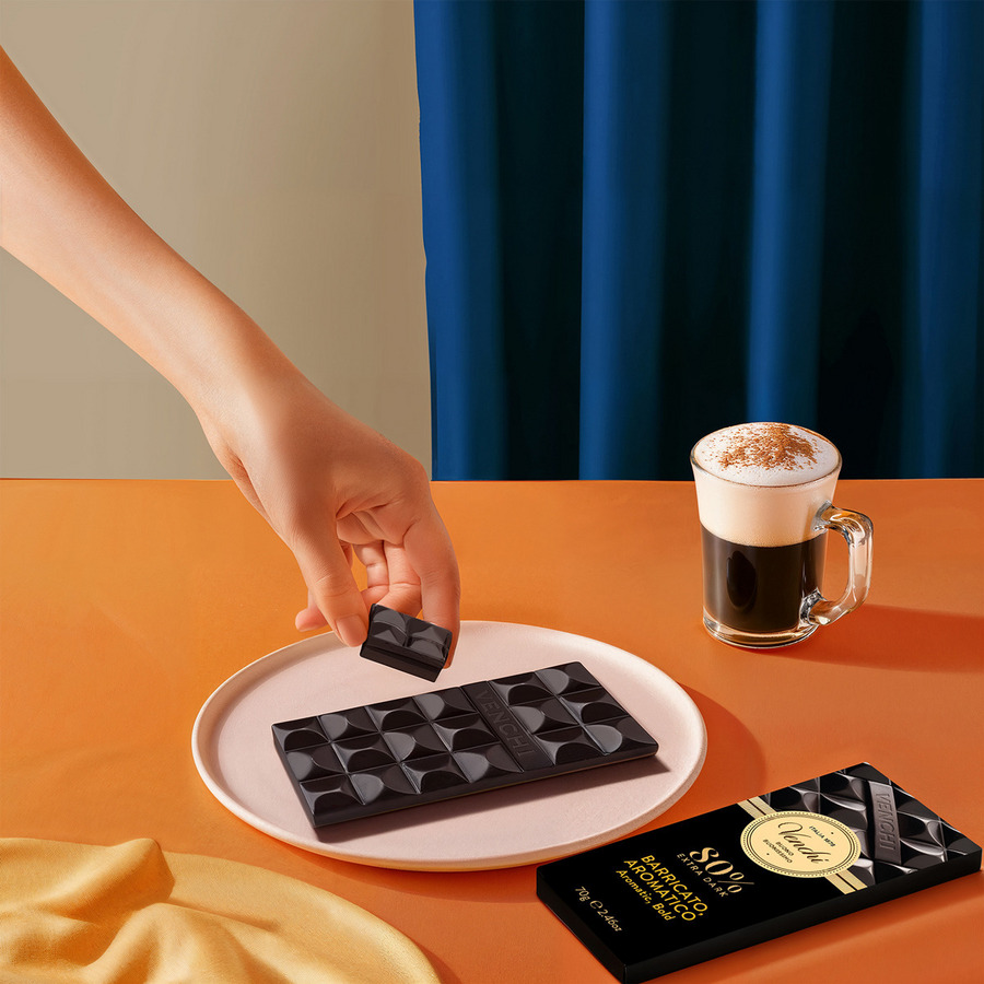 80％ エクストラダーク チョコレート アロマティック バー 116685