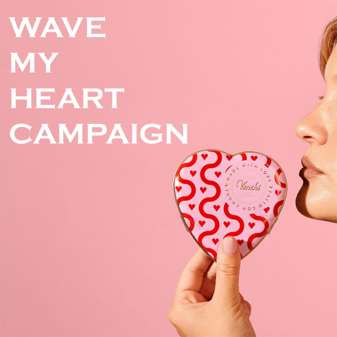 ハート缶 ウェーブマイハートプレゼント｜ヴェンキ｜Venchi【公式
