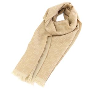 マフラー ストール ズッカ柄 茶 黒（2022/10/12買取） - FENDI