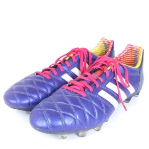 美品 パティーク 11Pro TRX FG サッカースパイク シューズ D67549 紫