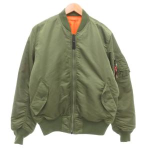 90s ヴィンテージ MA-1 フライトジャケット 中綿ブルゾン USA製 MIL-J