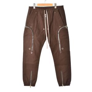 22AW MASTODON CARGO ゴートレザー カーゴパンツ 50 ブラウン（2024/01