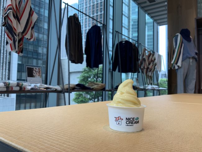 ヴィーガンソフトクリーム「NICE CREAM ナイスクリーム」を通して誰に