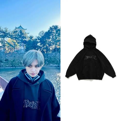 中島健人 I AM:U 限定グッズ Hoodie Blue Big 中島健人FC限定