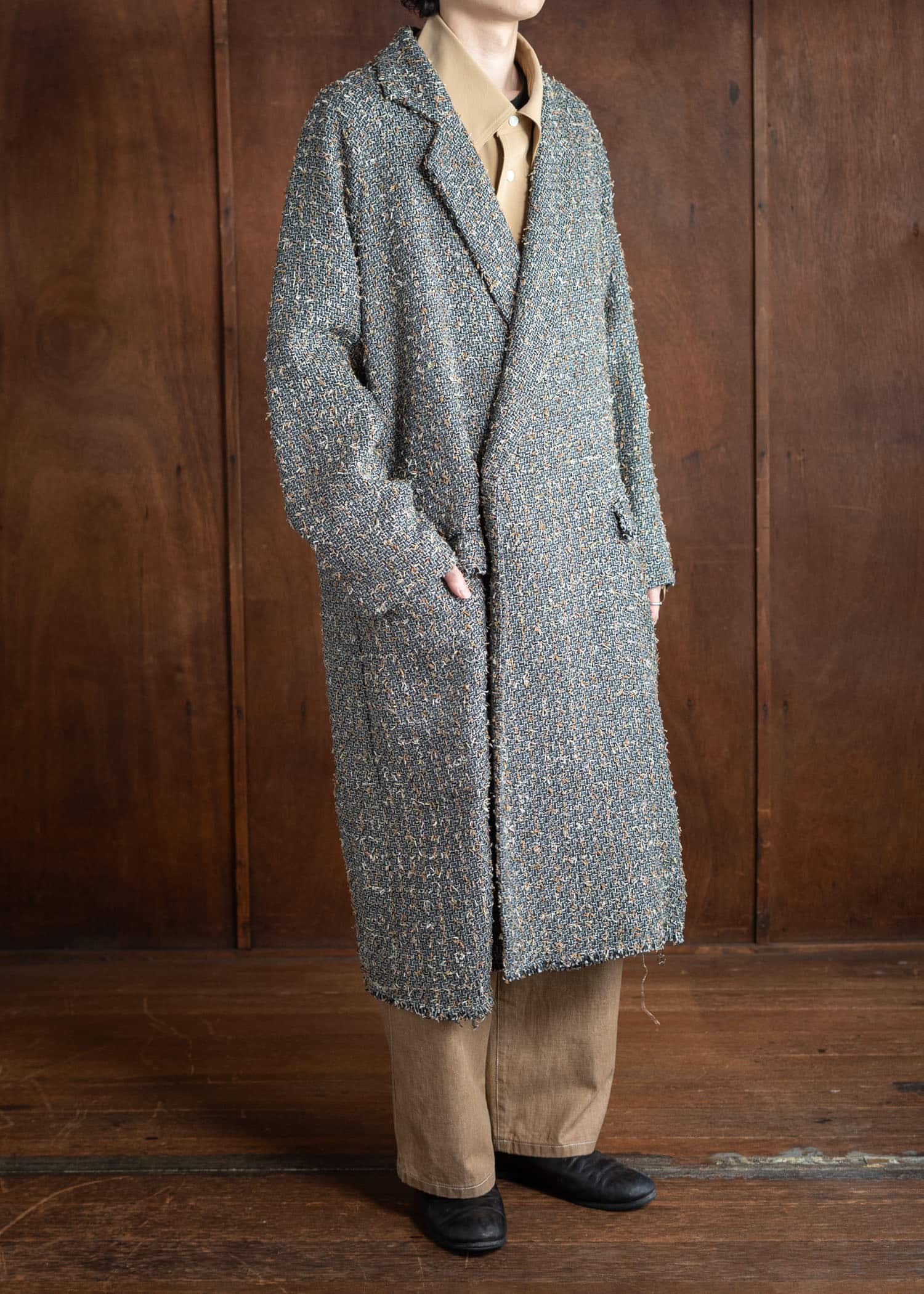 Edwina Horl ORIGINAL HOMESPUN COAT – VISION OF FASHION
