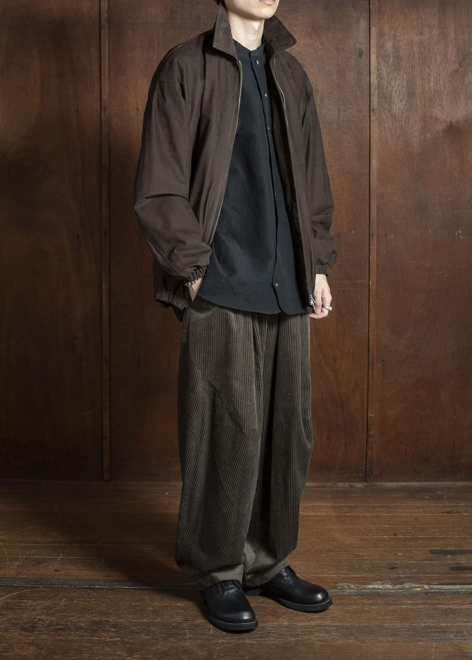 YOKO SAKAMOTO Zip Blouson YS-25AW-07 BROWN-NU – VISION OF FASHION