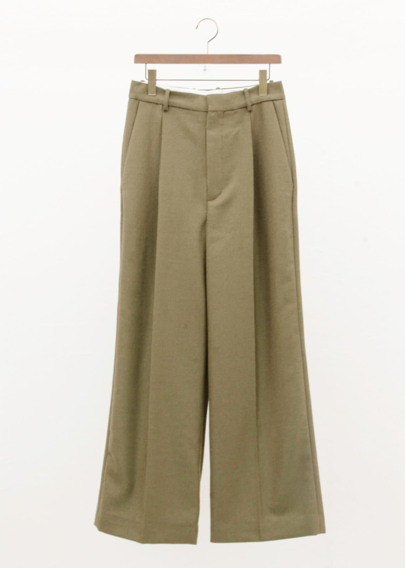 HED MAYNER ELONGATED TROUSERS / OLIVE – VISION OF FASHION