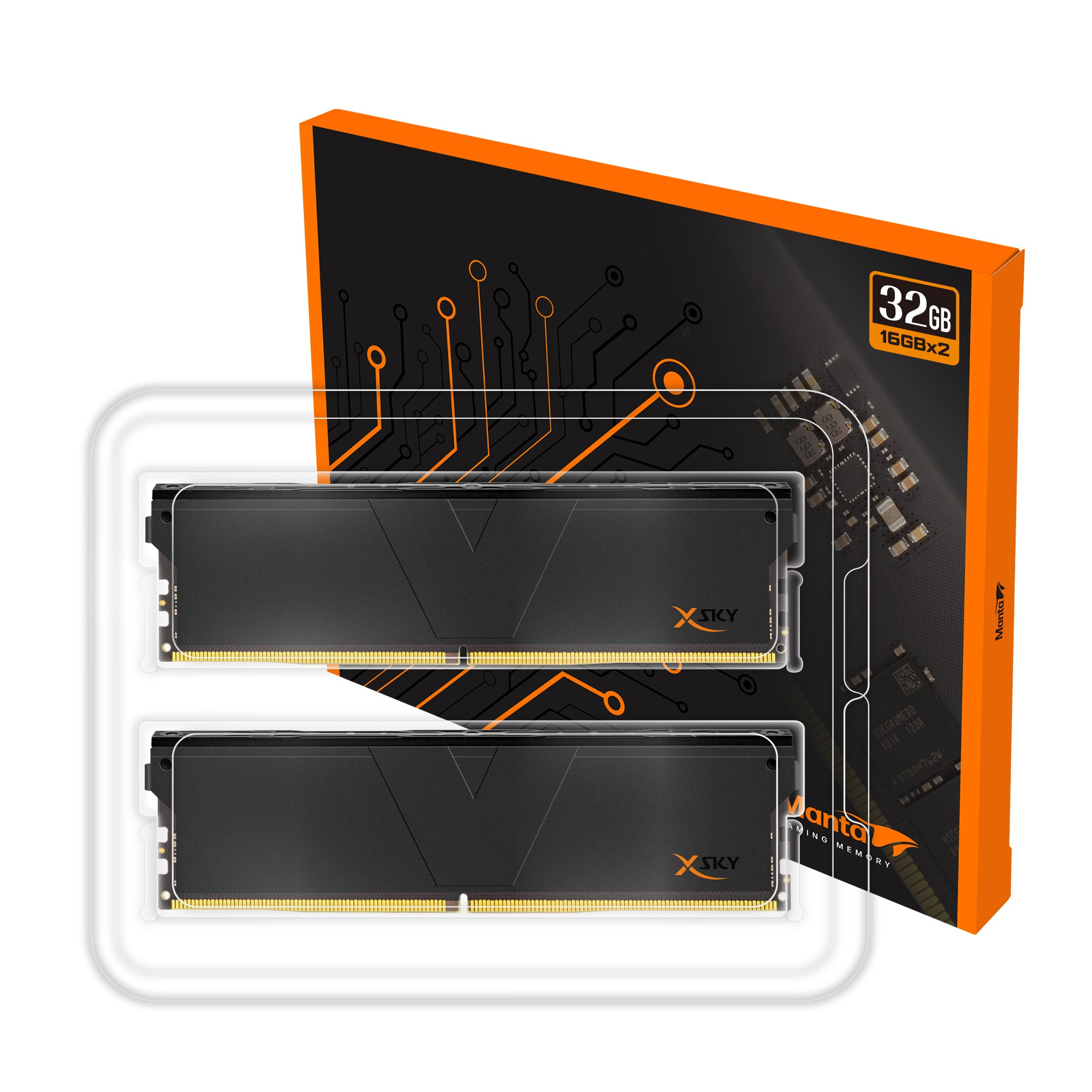 DDR5 | [Manta] XSky | 32GB (16GBx2) | Gaming Memory