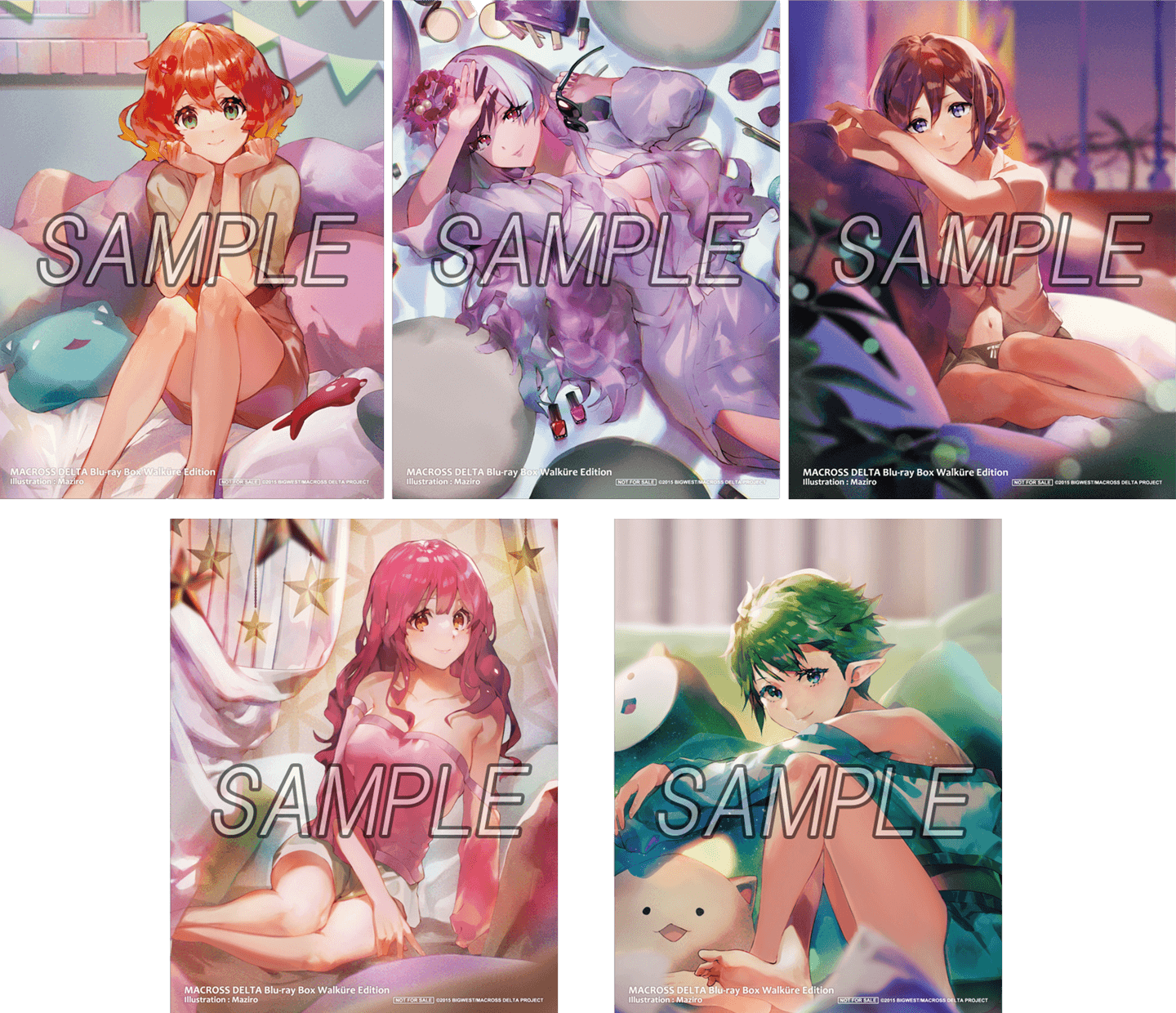マクロスΔ（デルタ） Blu-ray Box Walküre Edition 2021.9.28［TUE］ON