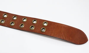 Burberry Brown Leather Belt – Vintage by Misty