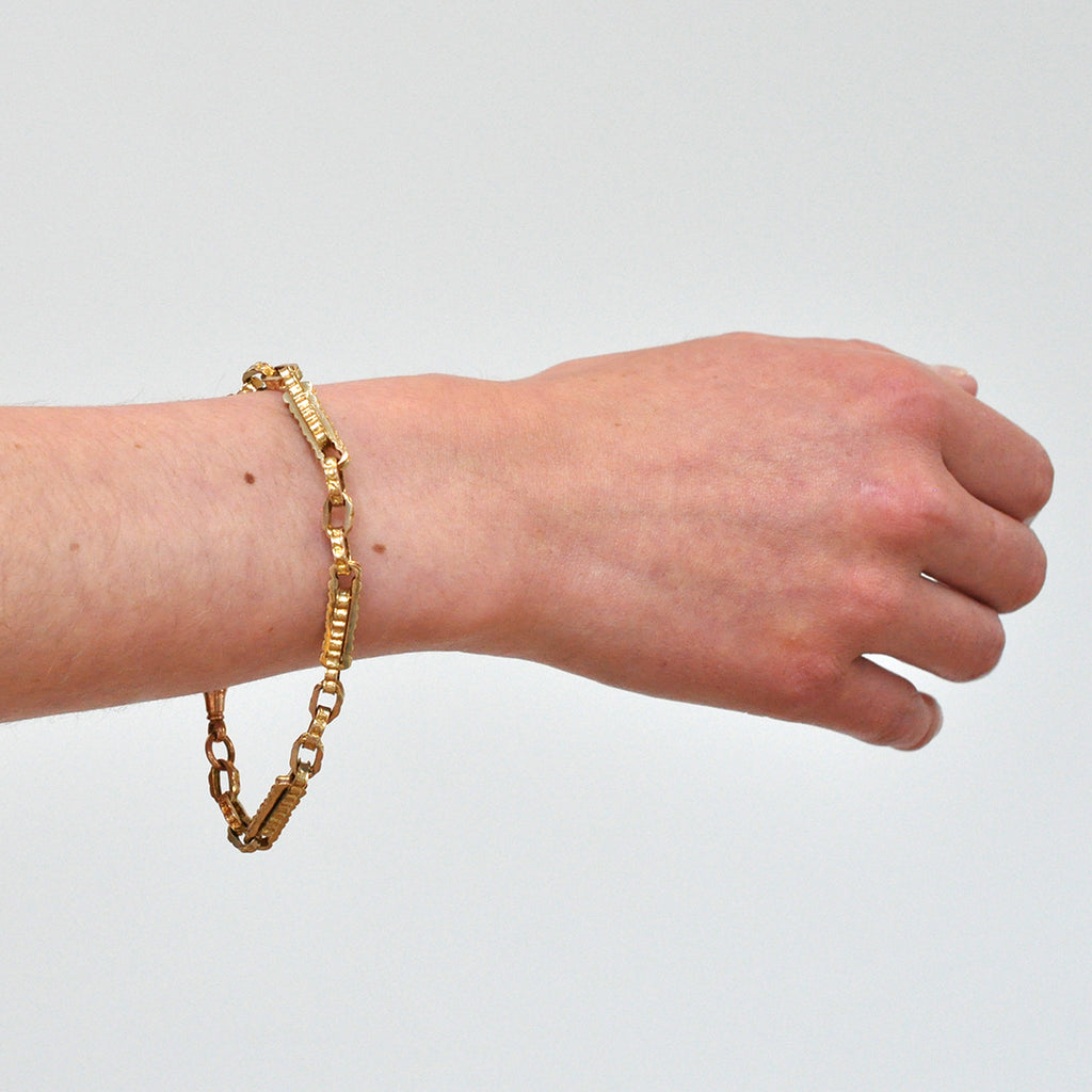 Antique Gold Watch Chain Bracelet | Vintage Fine Jewellery