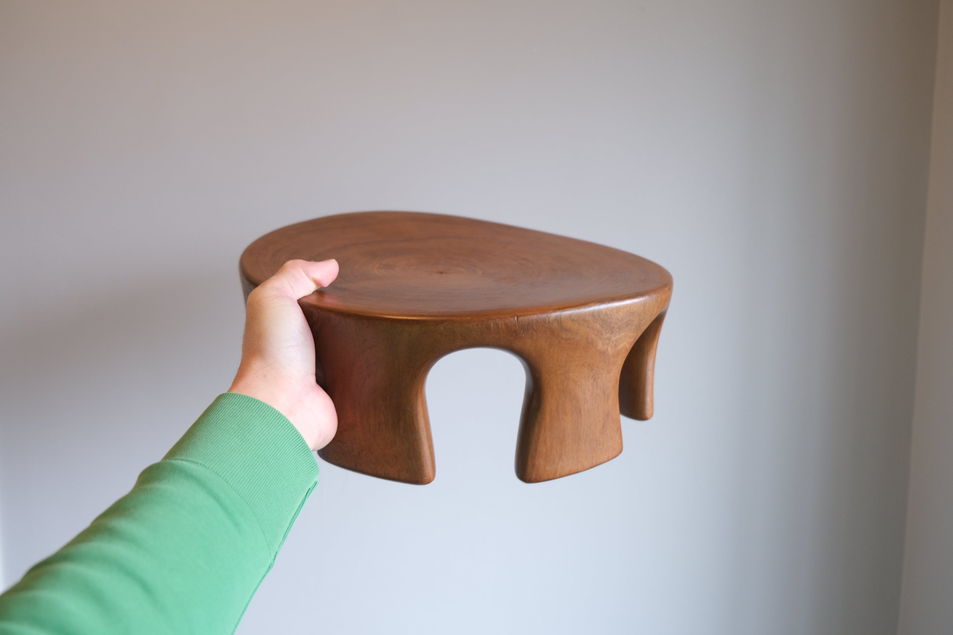 再入荷【希少】ヨーガンレール スツール ババグーリ チーク 職人