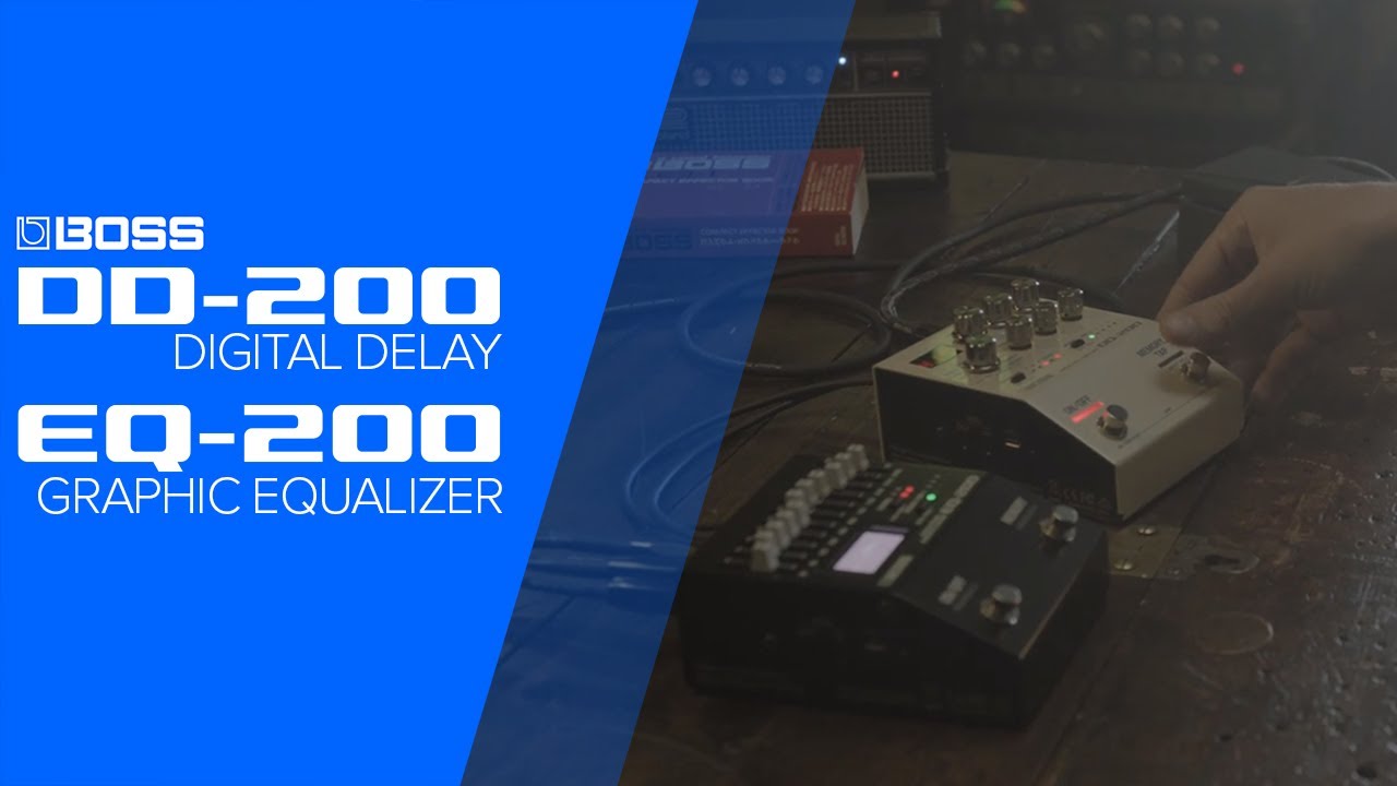 Boss EQ-200 Graphic Equalizer Pedal - Vintage King