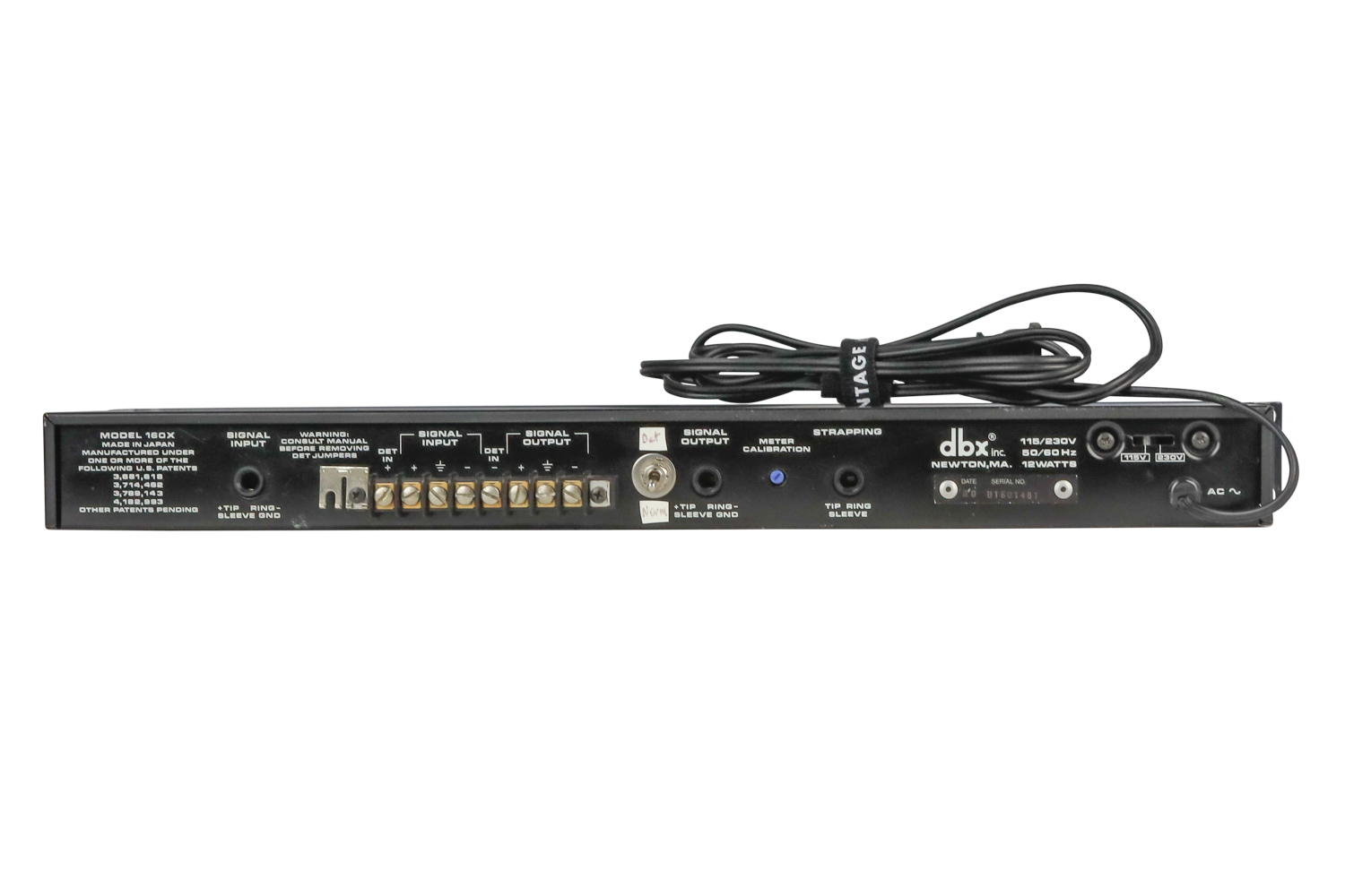 DBX 160X Compressor/Limiter #U1601481 (Vintage) - Vintage King
