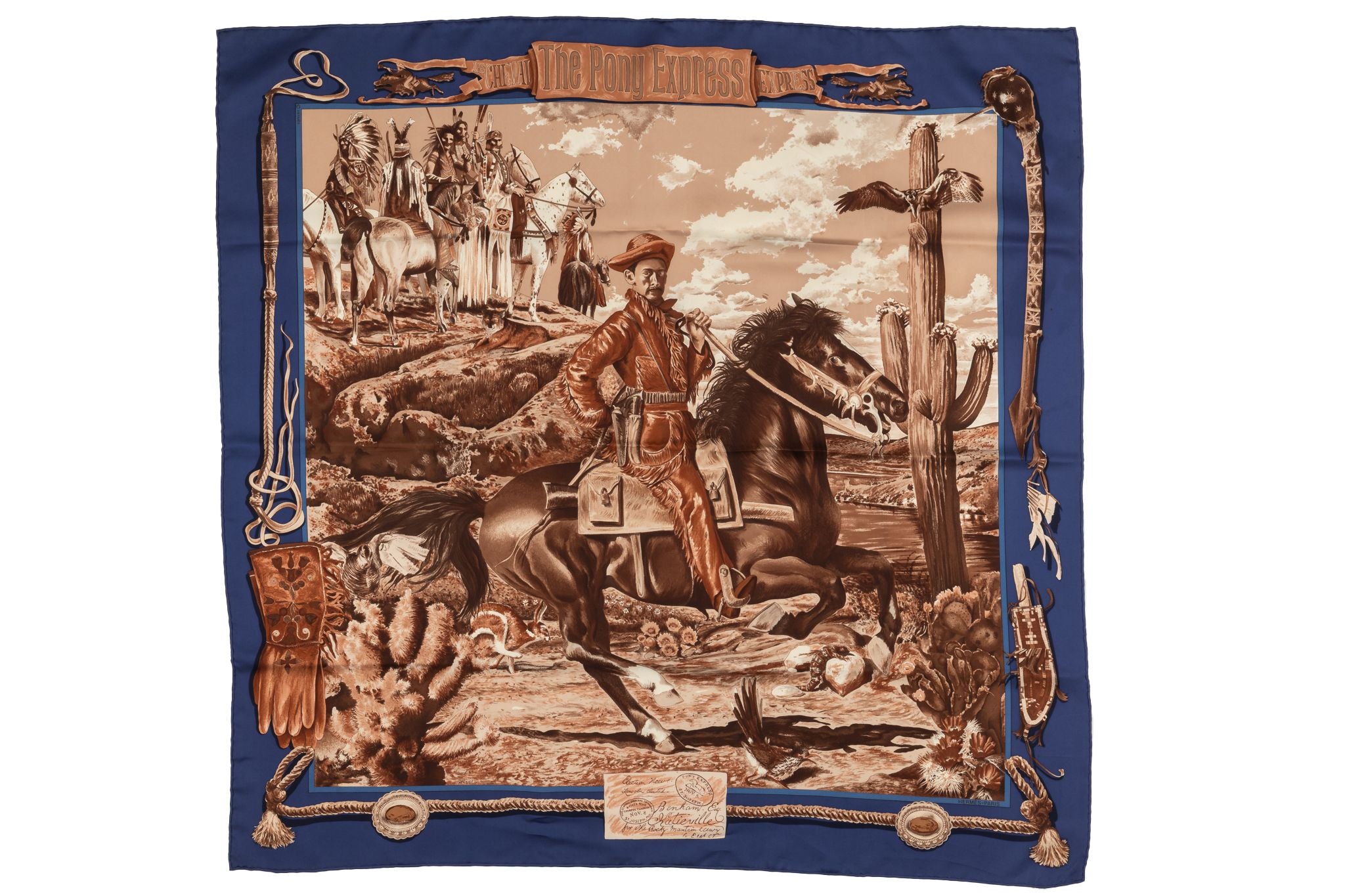 Hermes The Pony Express Scarf - Vintage Lux