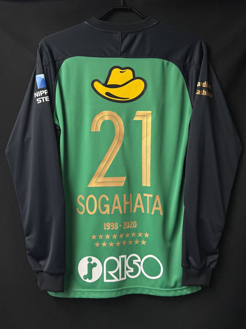 鹿島アントラーズ 国立限定 レプリカユニフォーム レッド ゴールド L