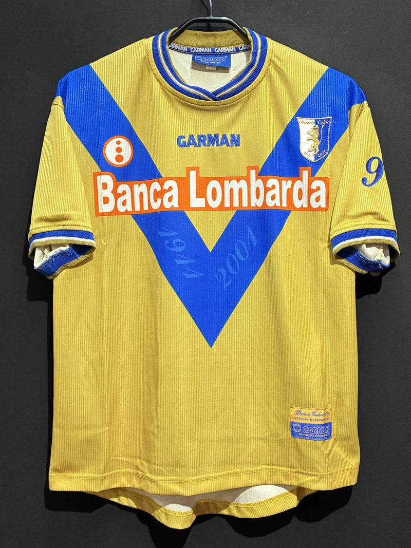 2001/02】ブレシア（3RD）/ CONDITION：A- / SIZE：M / #10 / BAGGIO