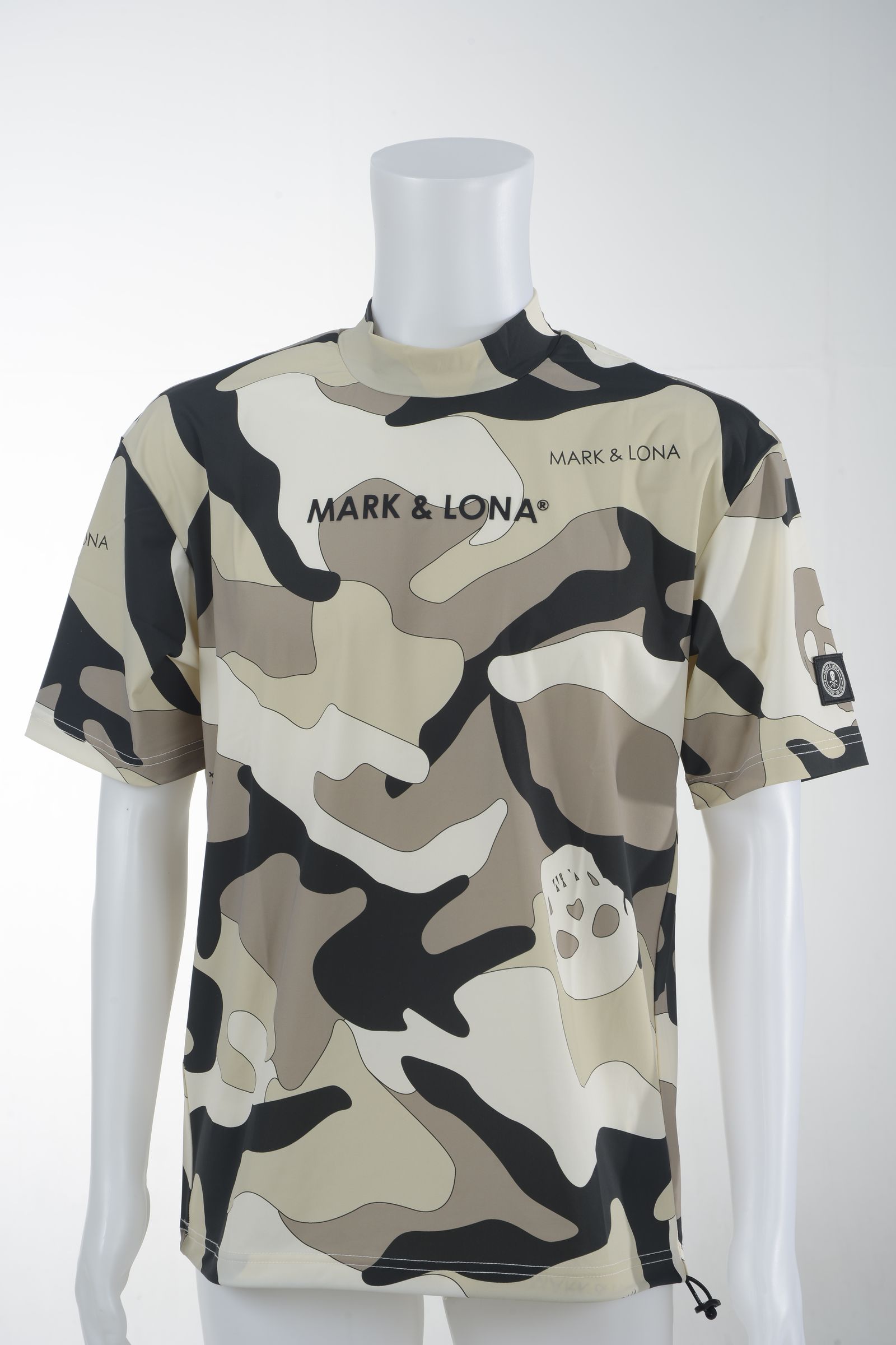 MARK&LONA - Milo Camo Tee | モックネック | 半袖Tシャツ
