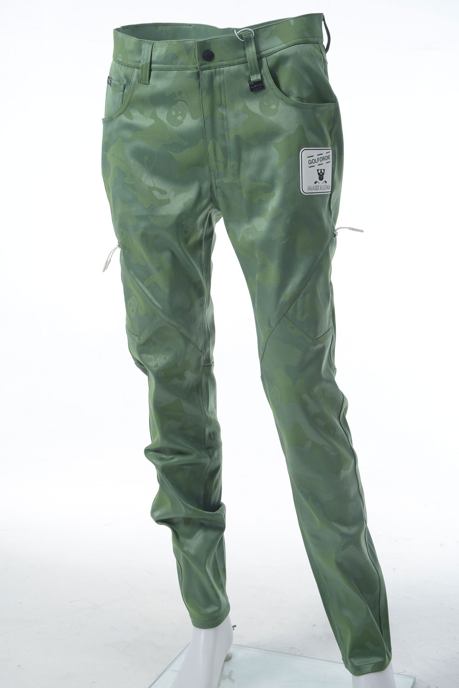 MARK&LONA(マーク&ロナ)格子柄パイピングストレッチパンツ 秋冬 2026年