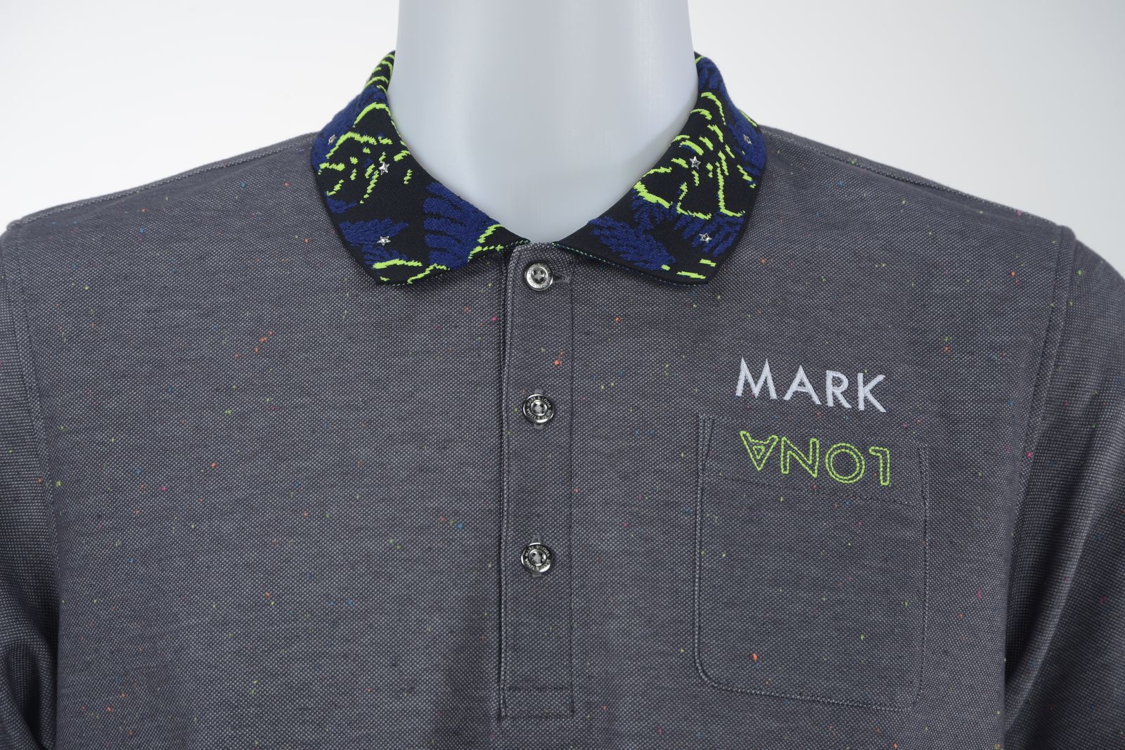 MARK&LONA - 半袖 ポロシャツ | メンズ ゴルフウェア | GREY グレー