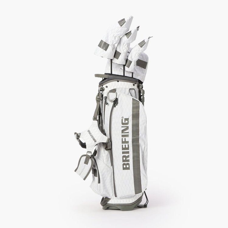 BRIEFING GOLF - CR-4 #02 XP WOLF GRAY | キャディバッグ | ホワイト