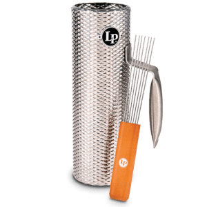 Latin Percussion LP249 Cuban Style Guiro with Scraper Natural