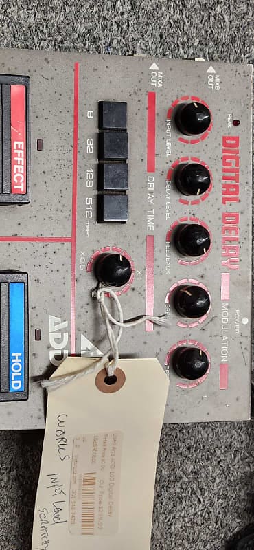 Aria ADD-100 Digital delay vintage japan working collectable pedal