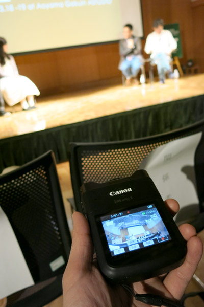 キヤノンiVIS mini Xを取材で使ってみたら | VIDEO SALON.web | 映像