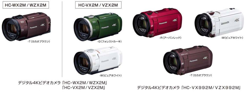 パナソニック、デジタル4Kビデオカメラ全6機種を発表 | VIDEO SALON
