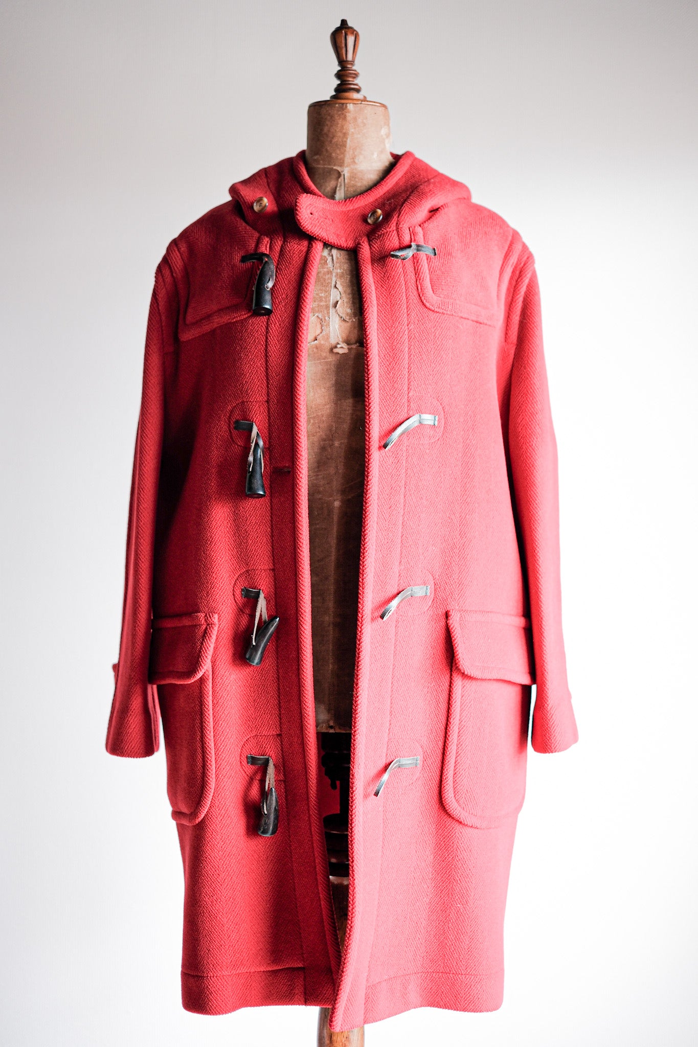 90's】OLD ENGLAND PARIS Wool Duffle Coat 