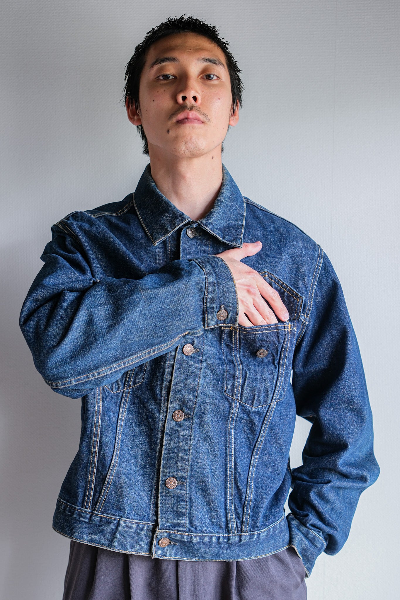 60's] Vintage Levi's 557 Denim Jacket 
