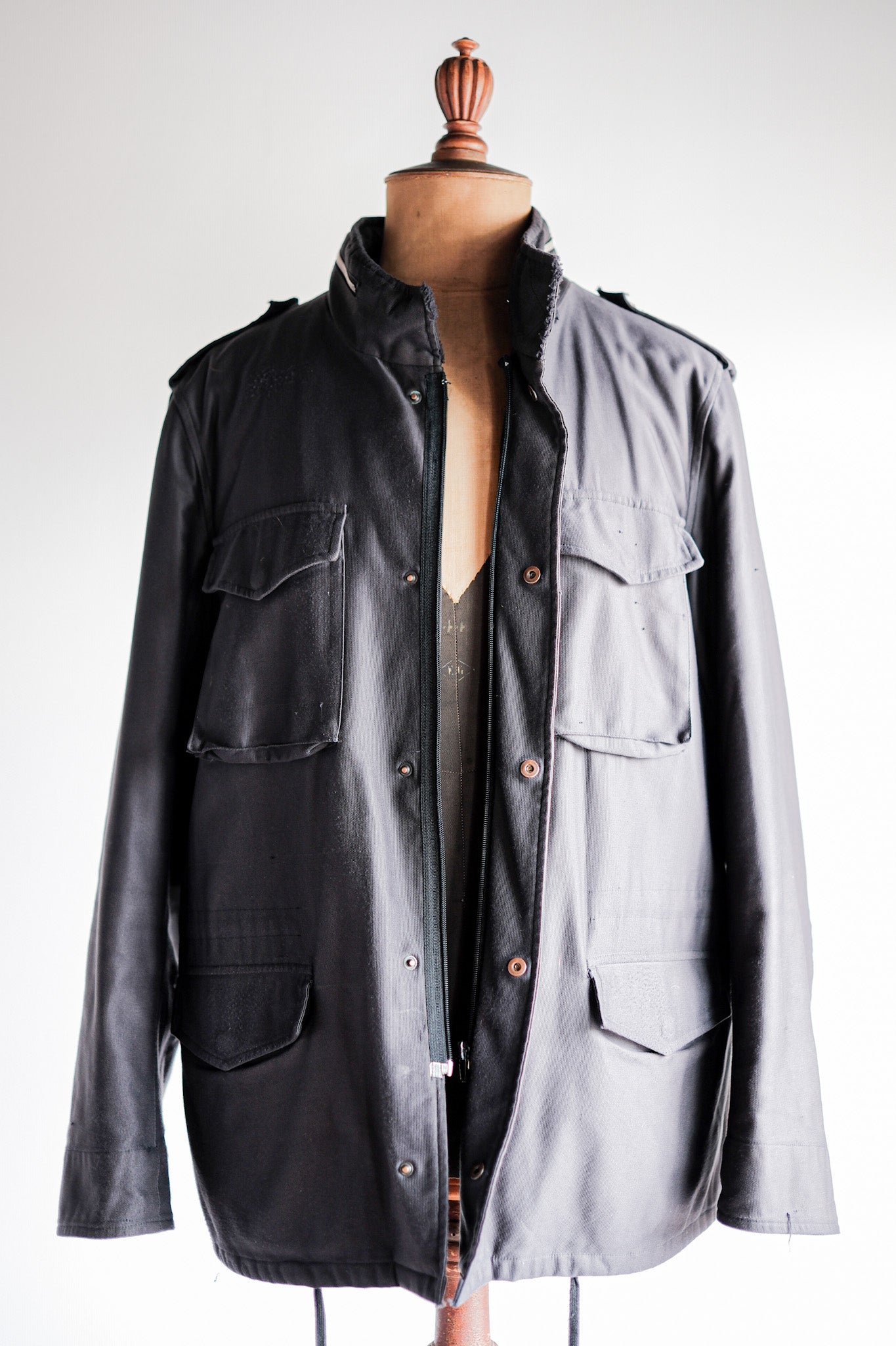 00's】Old DRIES VAN NOTEN M-65 Type Jacket With Liner