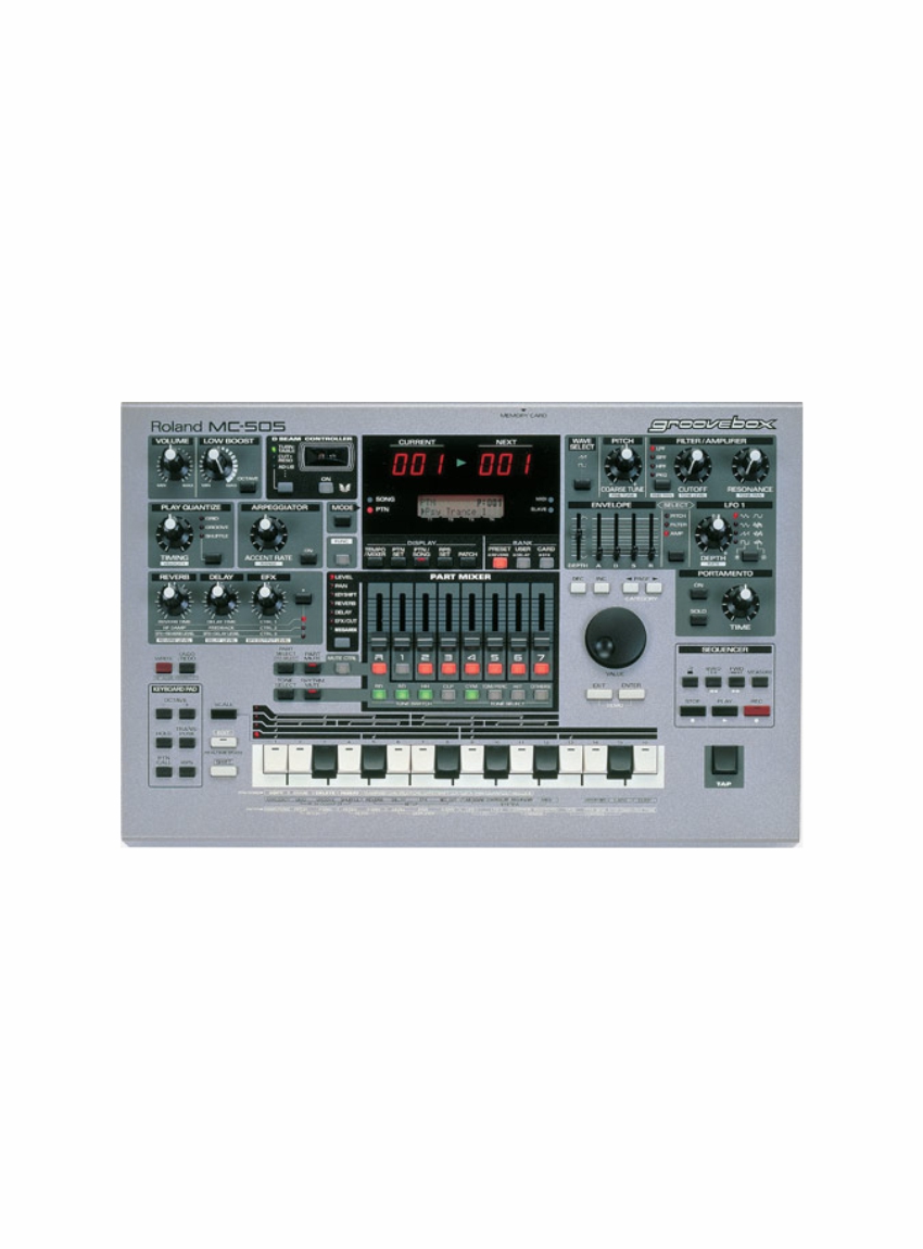 Roland MC-505 Groove box - Vibe Music