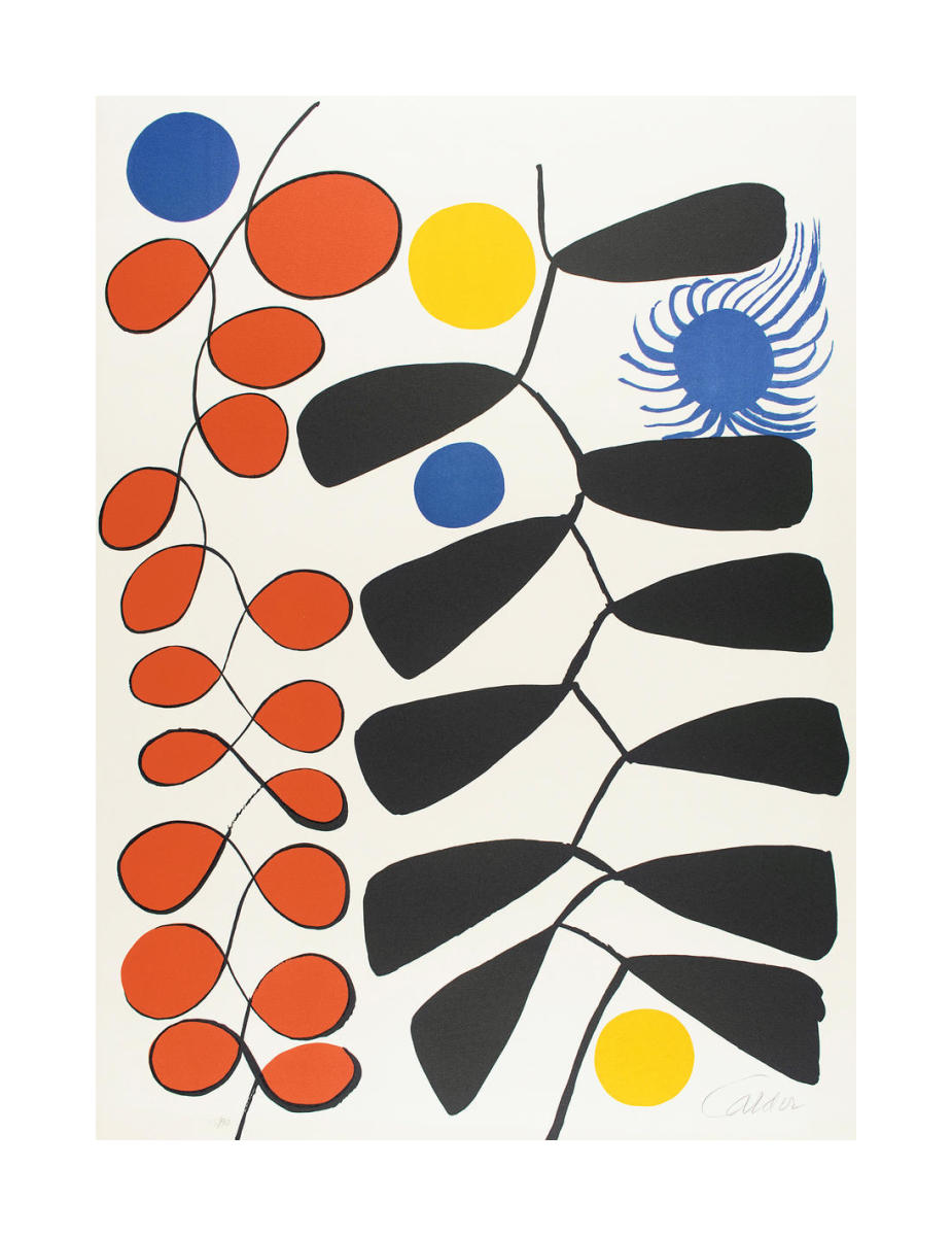 Spiral Imaginatif, 1975 by Alexander Calder - Paper Print - LACMA