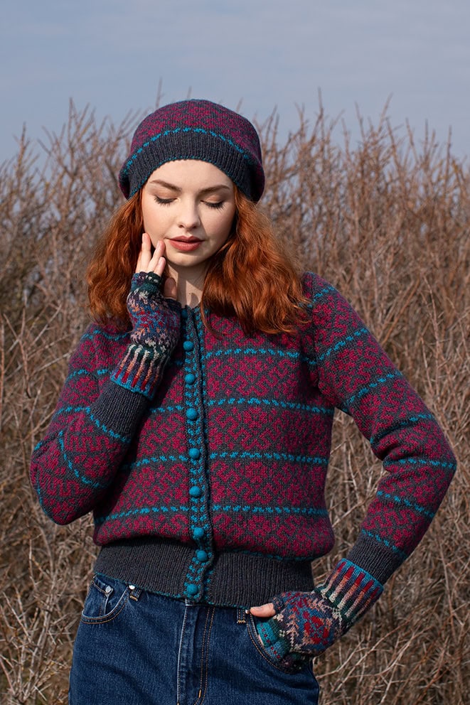 Cassiopeia Cardigan | Virtual Yarns | Alice Starmore Yarns & Designs