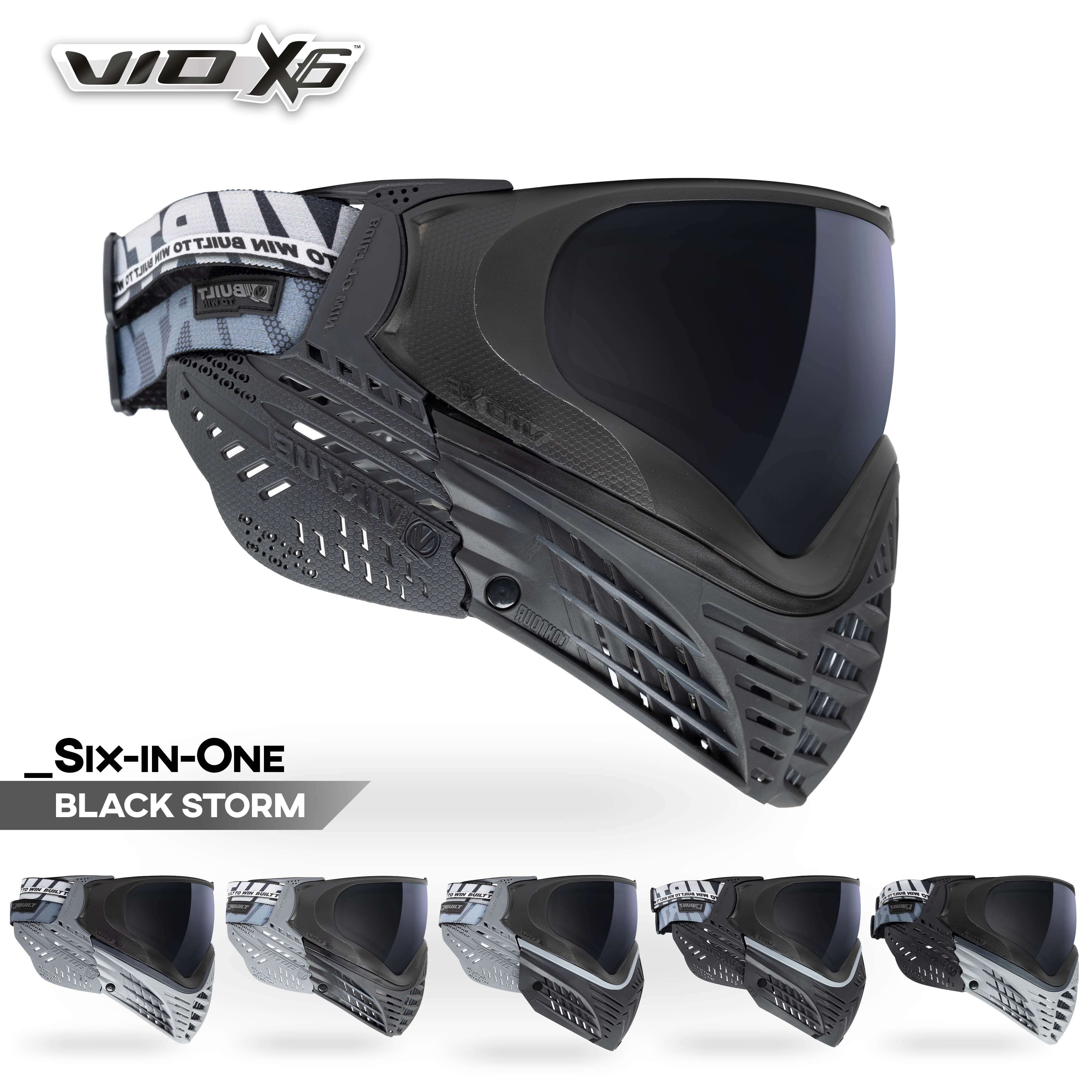 Virtue VIO X6 Goggle - Black Storm – Virtuepb.com | Built to Win USA